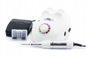 Oryginalna Biała frezarka JSDA SUNONE 35W  z pedałem do paznokci manicure pedicure gratis zestaw frezów  