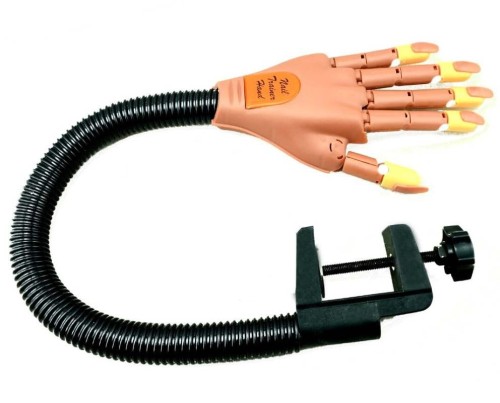 Ręka dłoń do ćwiczeń manicure ruchoma Nail Trainer przykręcana na ...